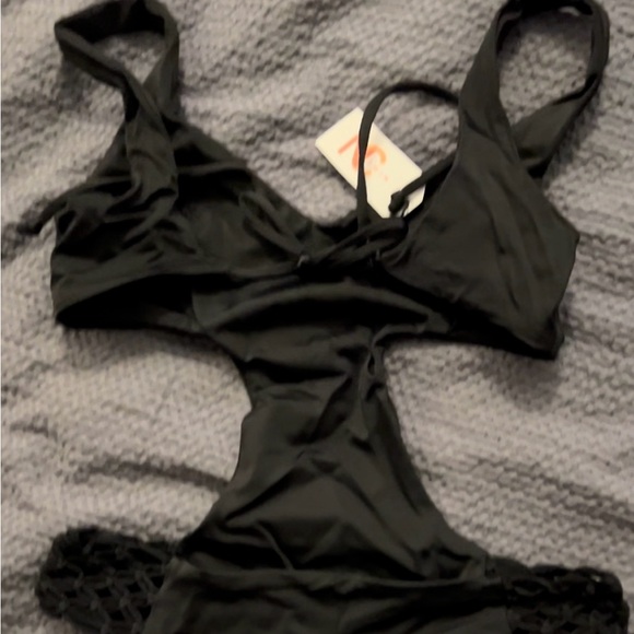 BNWT crotchet monokini - black - Picture 5 of 5